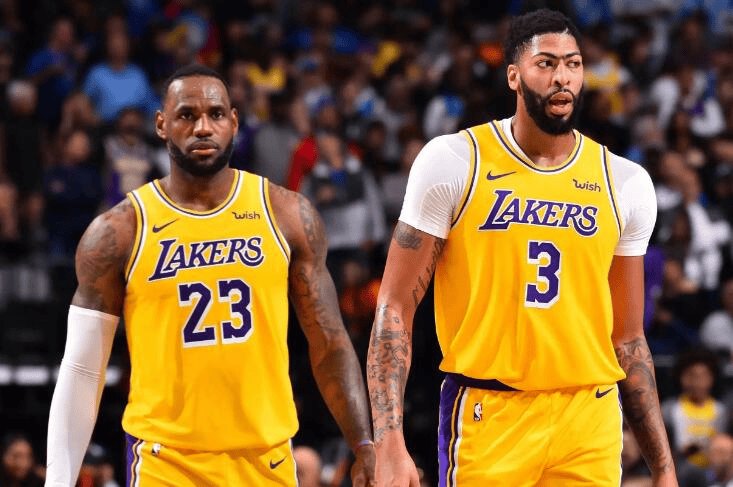 湖人队双核心联手，实力不容小觑